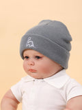  | SHEIN 3pcs Baby Dinosaur Embroidered Knit Beanie | Cap | Shein | OneHub