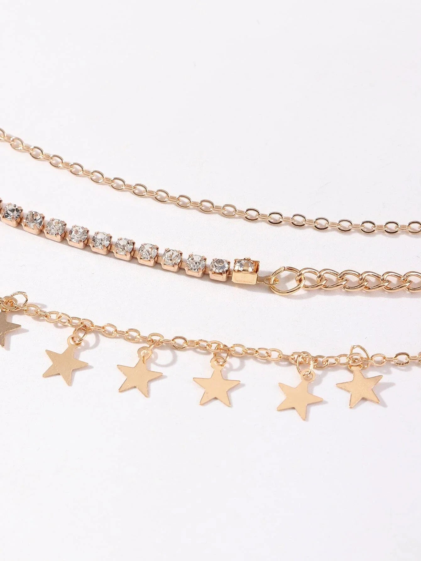  | SHEIN 3pcs Random Rhinestone Decor Waist Chain |  | Shein | OneHub