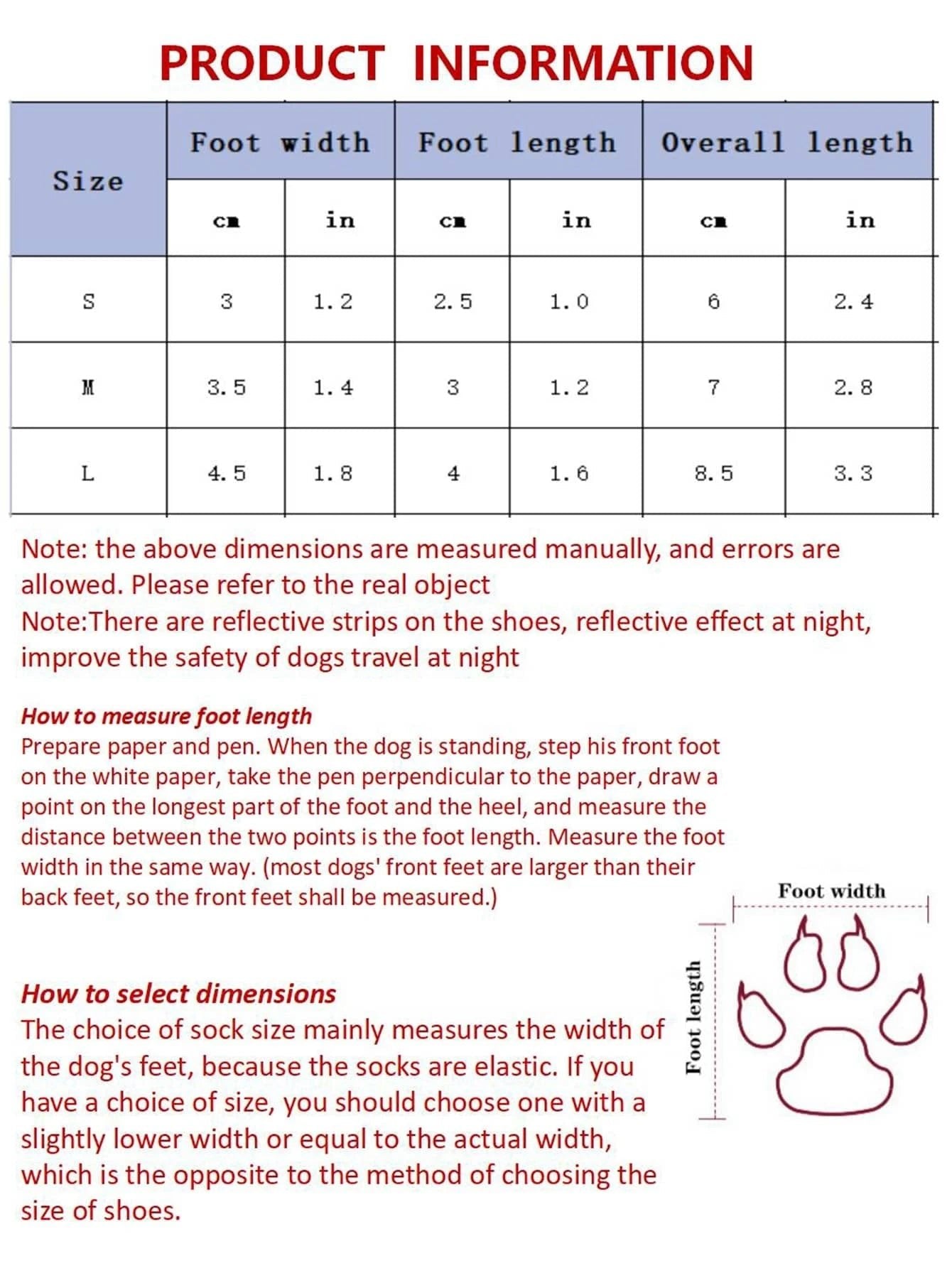  | SHEIN 4pcs/Pack Pet Anti-Slip Shoes Socks, Note: The Socks Size Is Slightly Smaller | Dress | Shein | OneHub