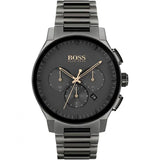  | HUGO BOSS Peak Two-tone Stainless Steel Black Dial Chronograph Quartz Watch for Men - 1513814 | Watches | Hugo Boss | OneHub