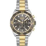 HUGO BOSS Energy Two-tone Stainless Steel Grey Dial Chronograph Quartz Watch for Men - 1513974