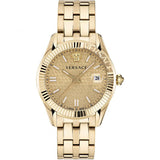  | Versace Greca Time Gold Stainless Steel Gold Dial Quartz Watch for Men - VE3K00522 | Watches | Versace | OneHub
