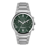 Buy Ferragamo Sapphire Silver Stainless Steel Green Dial Chronograph Quartz Watch For Men - Sfme00421 Online In Pakistan  | Ferragamo Sapphire Silver Stainless Steel Green Dial Chronograph Quartz Watch For Men - Sfme00421 | Watches | Salvatore Ferragamo | OneHub