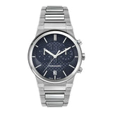 Salvatore Ferragamo Sapphire Silver Stainless Steel Blue Dial Chronograph Quartz Watch for Men - ME01123