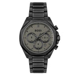 Hugo Boss Cloud Grey Stainless Steel Grey Dial Chronograph Quartz Watch for Men - 1514016