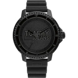 Tommy Hilfiger TOKYO Black Silicone Strap Black Dial Quartz Watch for Men - 1792001