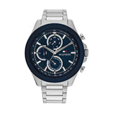Buy Tommy Hilfiger Clark Silver Stainless Steel Blue Dial Chronograph Quartz Watch for Men - 1792080 Online In Pakistan  | Tommy Hilfiger Clark Silver Stainless Steel Blue Dial Chronograph Quartz Watch for Men - 1792080 | Watches | Tommy Hilfiger | OneHub