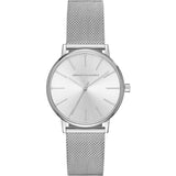 Buy Armani Exchange Silver Mesh Bracelet Silver Dial Quartz Watch for Women - AX5535 Online In Pakistan  | Armani Exchange Silver Mesh Bracelet Silver Dial Quartz Watch for Women - AX5535 | Watches | Armani Exchange | OneHub