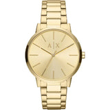 Buy Armani Exchange Cayde Gold Stainless Steel Gold Dial Quartz Watch for Men - AX2707 Online In Pakistan  | Armani Exchange Cayde Gold Stainless Steel Gold Dial Quartz Watch for Men - AX2707 | Watches | Armani Exchange | OneHub