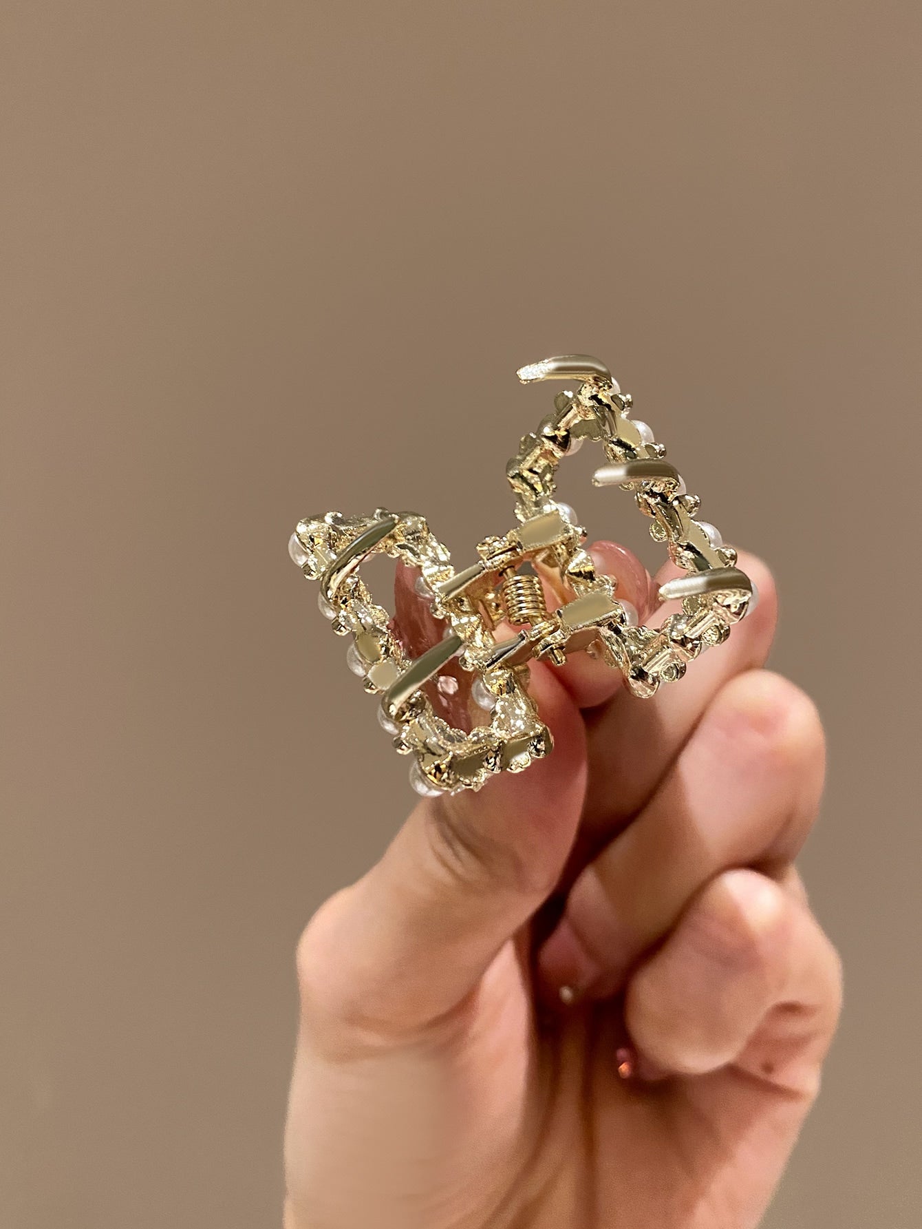  | SHEIN 7pcs Women's Pearl And Rhinestone Decor Half Up Hair Clip | Hair Accessories | Shein | OneHub