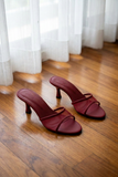Ivy Leaf Vine Strap Heels – Midnight Black | Anza PK | ANZA Sasha | Heels | Anza | OneHub