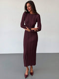  | SHEIN Aloruh New Arrival Round Neck Long Sweater Dress | Dress | Shein | OneHub