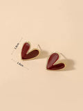  | SHEIN Andkiss Heart Shaped Stud Earrings | Earrings | Shein | OneHub