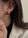 | SHEIN Andkiss Heart Shaped Stud Earrings | Earrings | Shein | OneHub