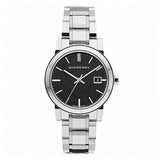  | Burberry Silver Stainless Steel Black Dial Quartz Watch for Women - BU9101 | Watches | Burberry | OneHub