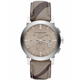  | Burberry The City Multicolor Leather Strap Brown Dial Chronograph Quartz Watch for Men - BU9358 | Watches | Burberry | OneHub