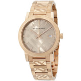  | Burberry Rose Gold Stainless Steel Rose Gold Dial Quartz Watch for Women - BU9309 | Watches | Burberry | OneHub