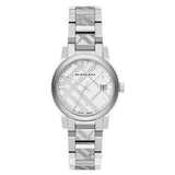  | Burberry Silver Stainless Steel Silver Dial Quartz Watch for Women - BU9144 | Watches | Burberry | OneHub