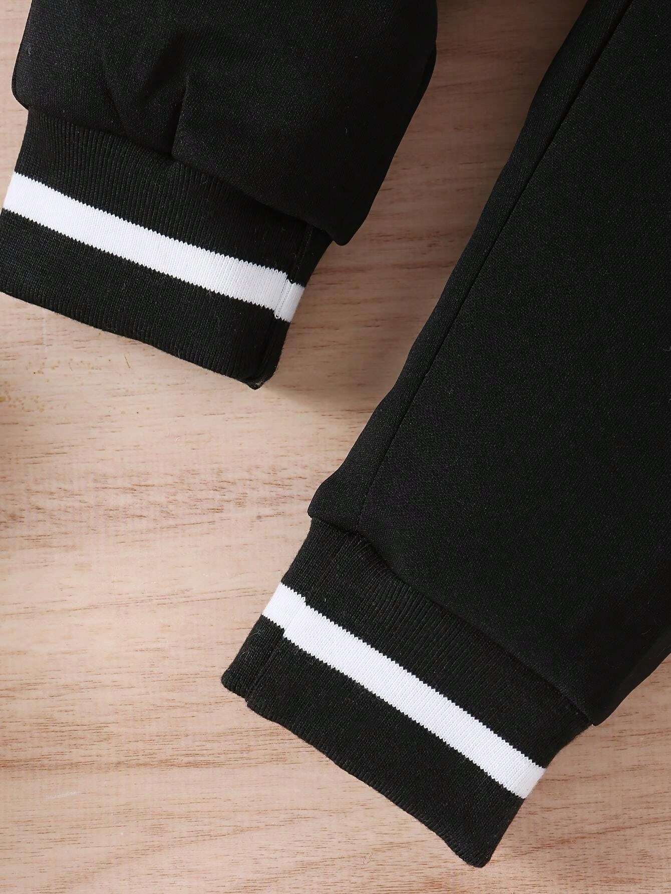  | SHEIN Baby Boy Fashion Casual Letter Baseball Jacket Set | Dress | Shein | OneHub