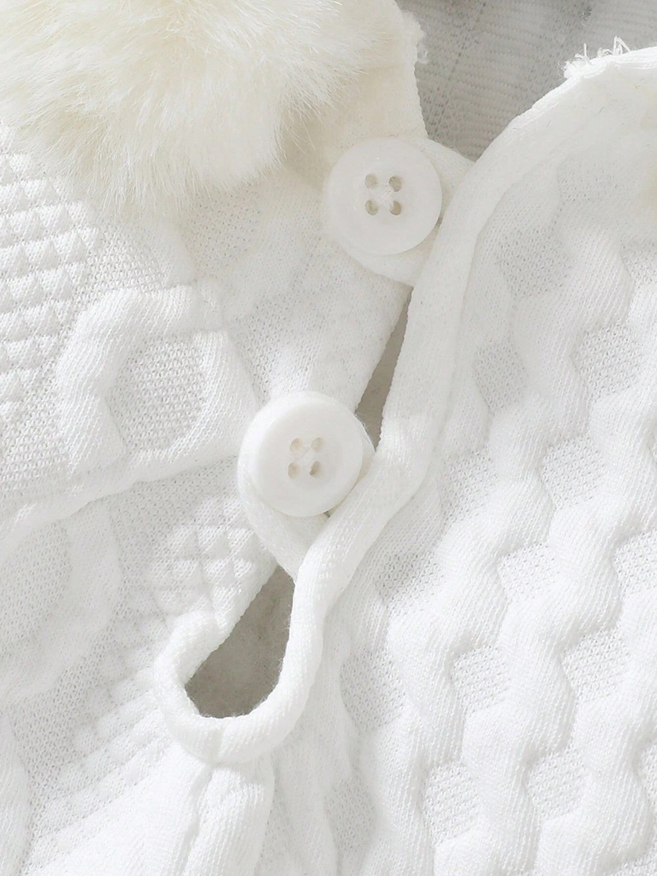  | SHEIN Baby Girl Fuzzy Trim Hooded Bodysuit & Sweatpants | Dress | Shein | OneHub