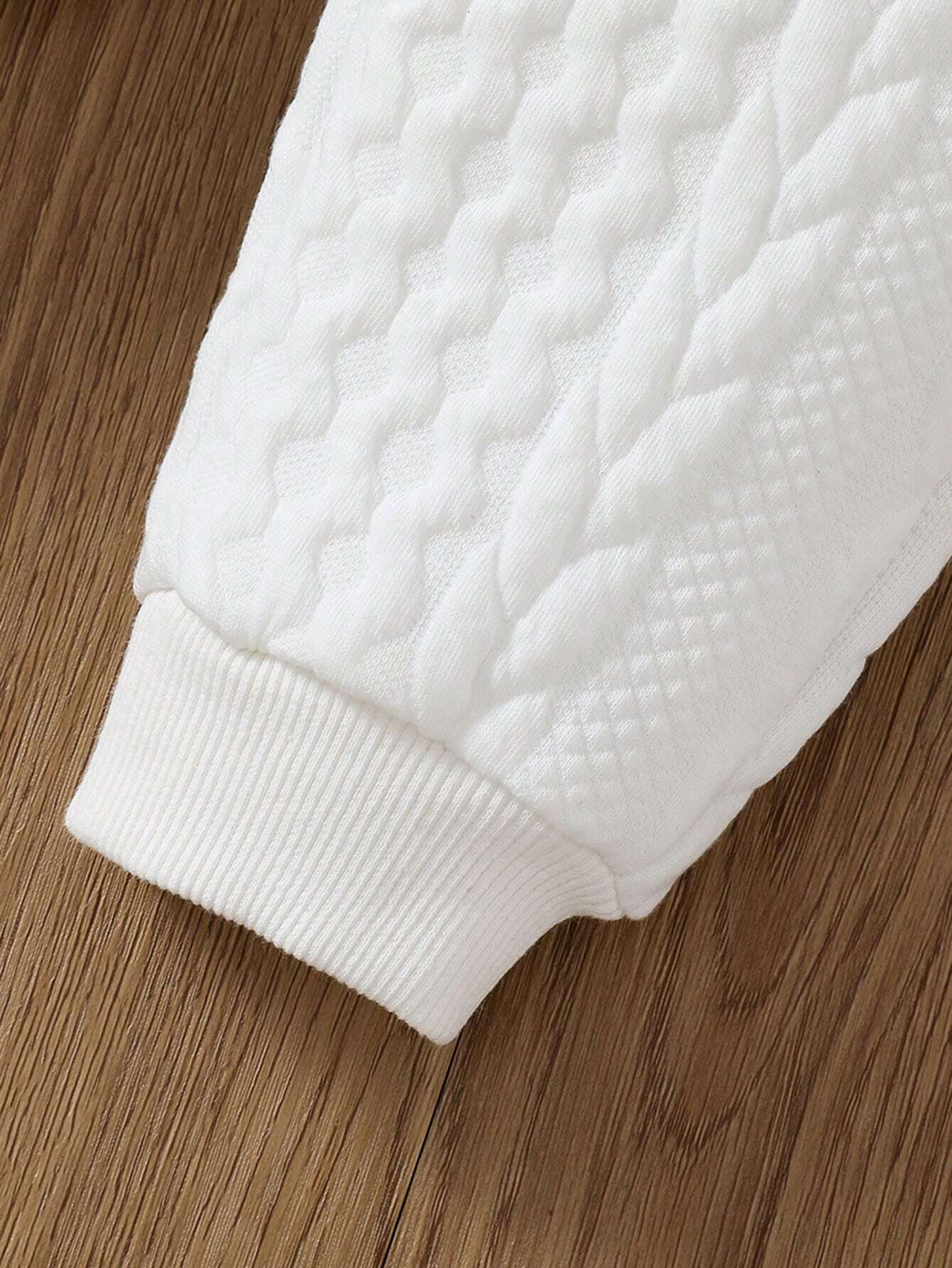  | SHEIN Baby Girl Fuzzy Trim Hooded Bodysuit & Sweatpants | Dress | Shein | OneHub