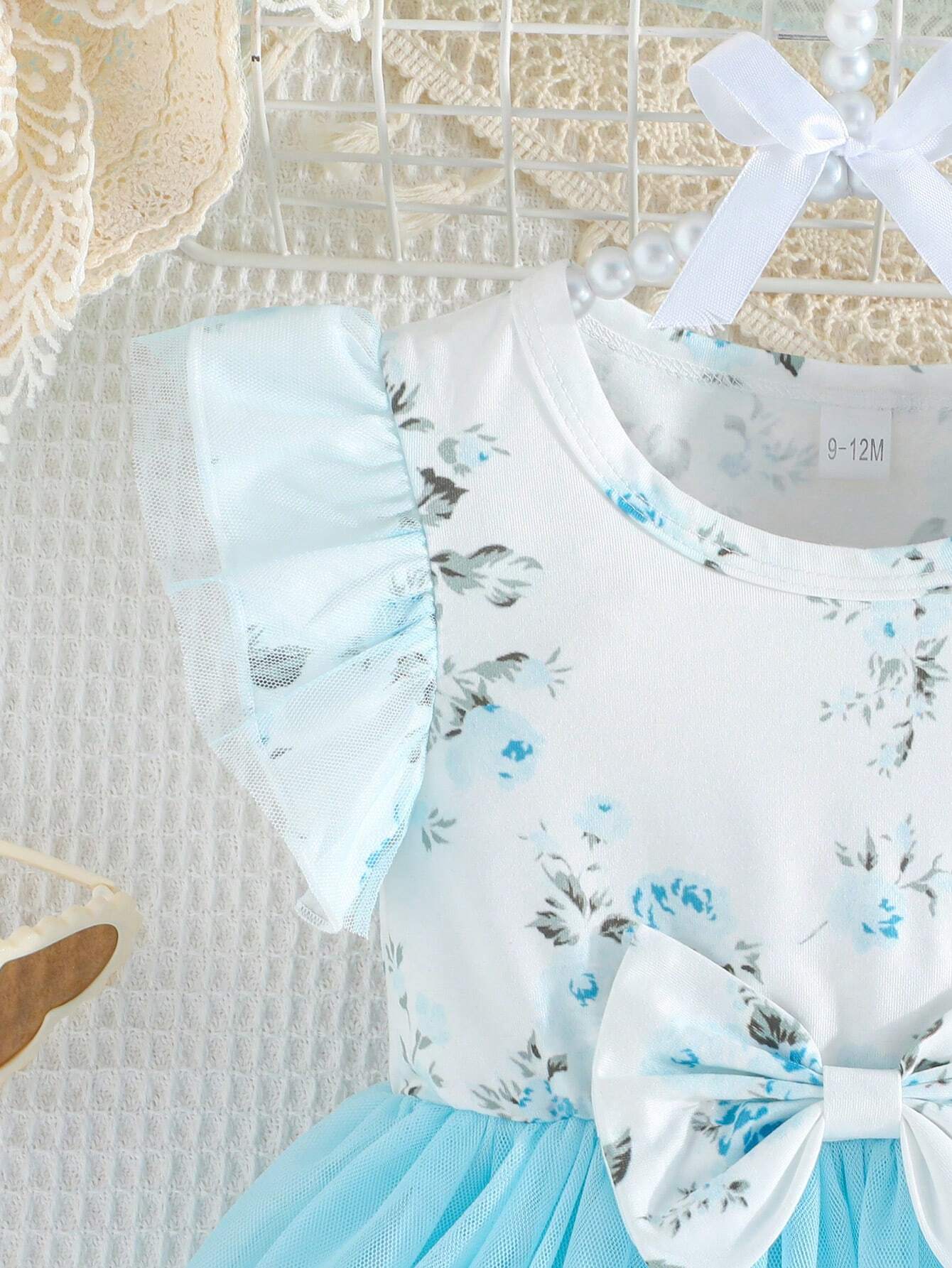 SHEIN Baby Girl Summer Double-Layer Mesh Dress With Ruffle Sleeve Open | Dress | OneHub SHEIN Baby Girl Summer Double-Layer Mesh Dress With Ruffle Sleeve Open | Dress | OneHub
