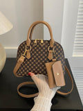  | SHEIN Bow Decor 2pcs/Set Fashionable Solid Color Geometric Pattern Handbag | Bags | Shein | OneHub