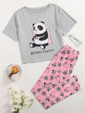  | SHEIN Cartoon Panda Print Pyjama Set | PJ Set | Shein | OneHub