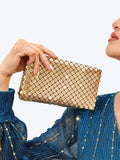  | SHEIN Clutch Bag Evening Party Bag Glitter Small Purse with Detachable Chain Strap Any Prom Clutch Walle | Wallet | Shein | OneHub