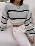  | SHEIN Color Block Drop Shoulder Sweater | Sweater | Shein | OneHub