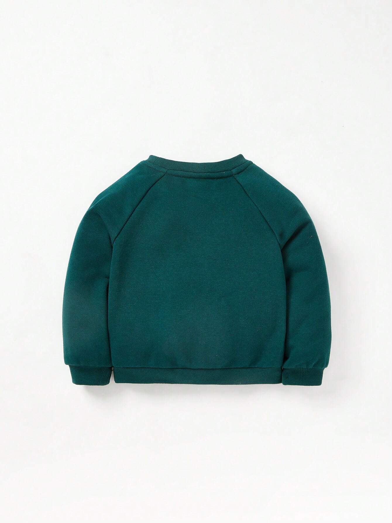  | Cozy Pixies Baby Girl Casual All-Match Round Neck Raglan Sleeves Letter Printed Sweatshirt And Trousers Two-Piece Set | Dress | Shein | OneHub