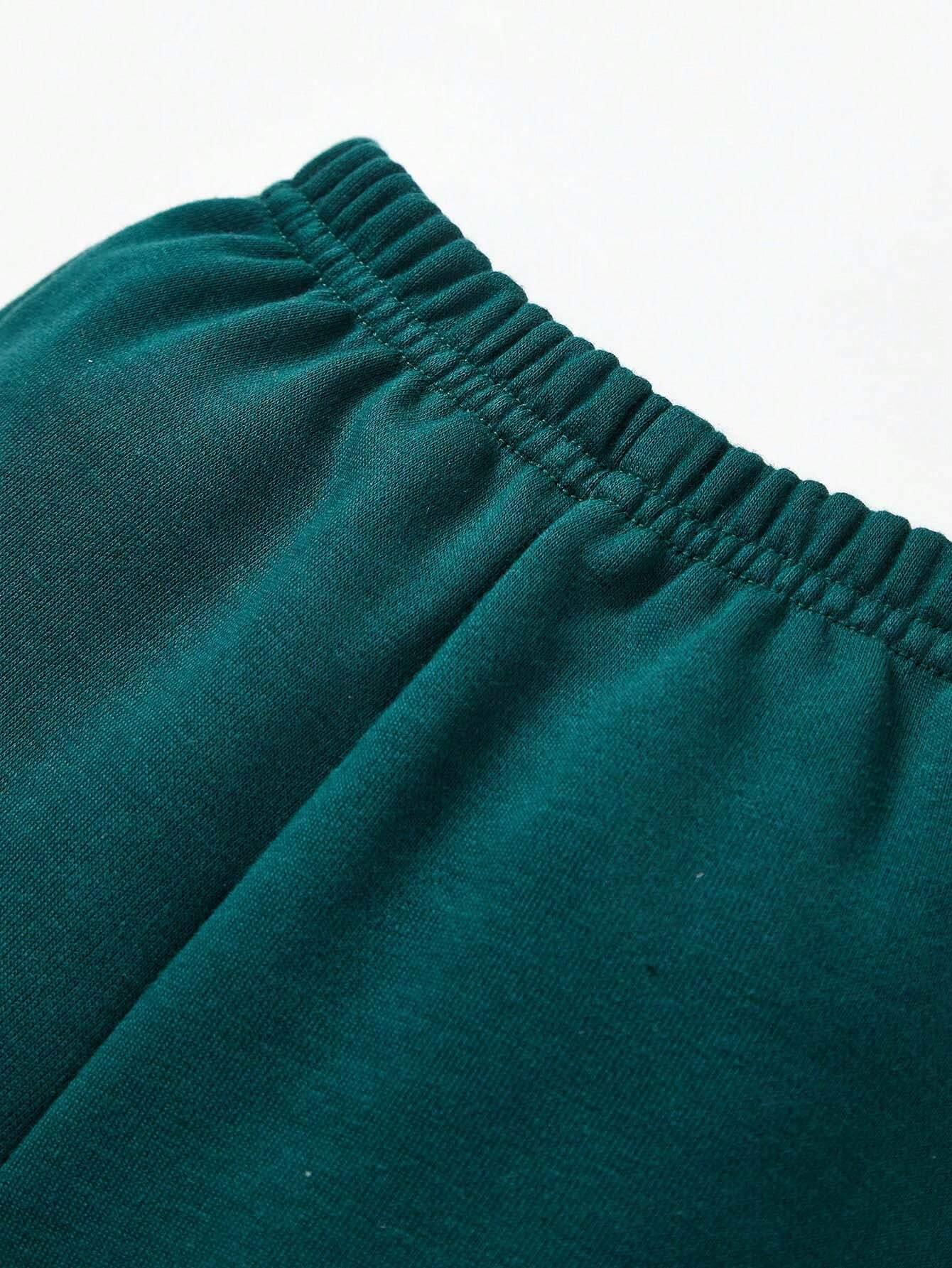  | Cozy Pixies Baby Girl Casual All-Match Round Neck Raglan Sleeves Letter Printed Sweatshirt And Trousers Two-Piece Set | Dress | Shein | OneHub