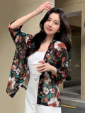  | SHEIN DAZY Floral Print Open Front Blouse | Blouse | Shein | OneHub