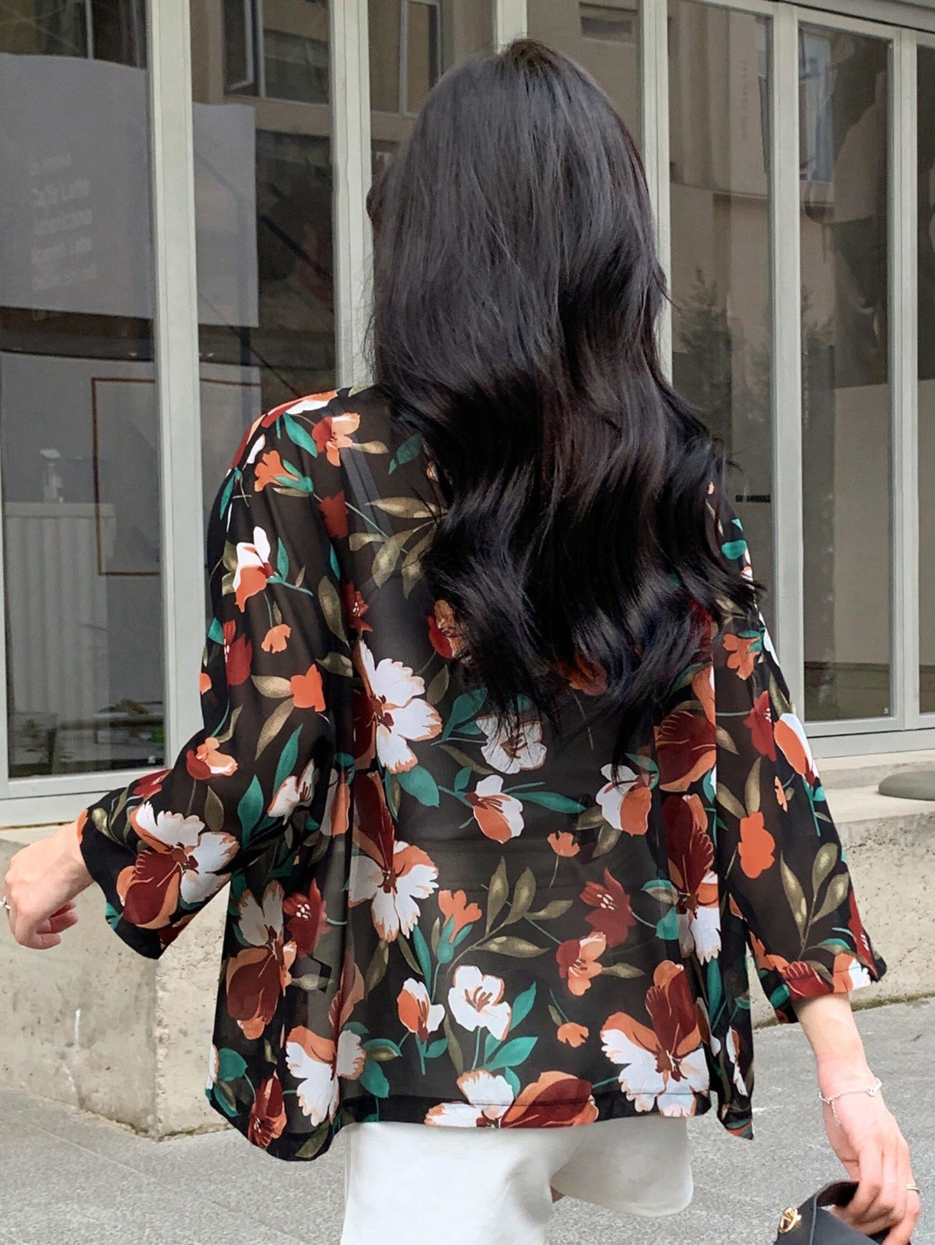  | SHEIN DAZY Floral Print Open Front Blouse | Blouse | Shein | OneHub
