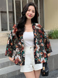  | SHEIN DAZY Floral Print Open Front Blouse | Blouse | Shein | OneHub