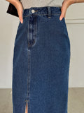  | SHEIN DAZY High Waist Split Thigh Denim Skirt | Skirt | Shein | OneHub