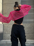  | SHEIN DAZY Kpop Hollow Out Super Crop Top Without Cami Top | Top | Shein | OneHub