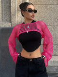  | SHEIN DAZY Kpop Hollow Out Super Crop Top Without Cami Top | Top | Shein | OneHub