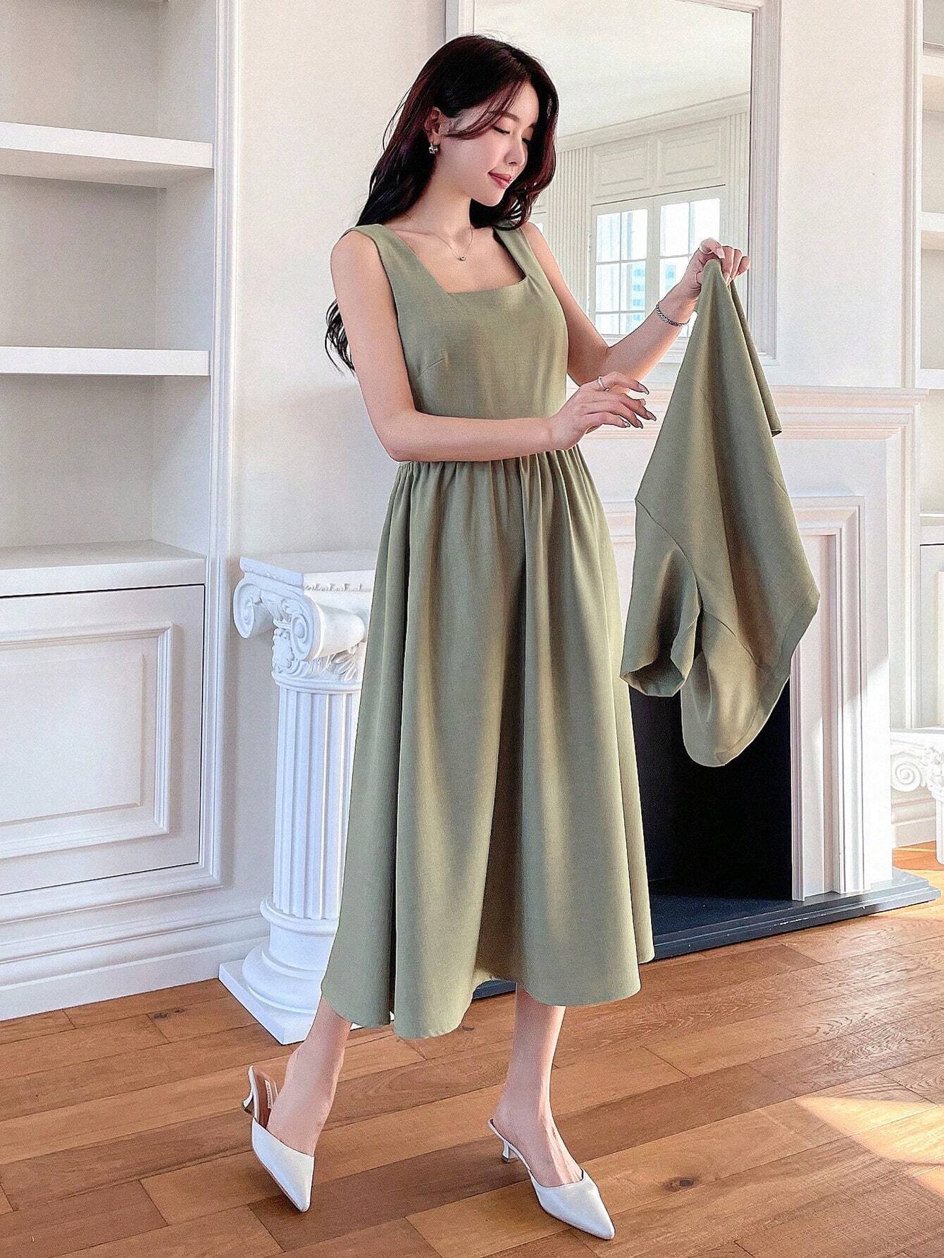  | SHEIN DAZY Monochrome Short Sleeve Jacket And Dress | Dress | Shein | OneHub