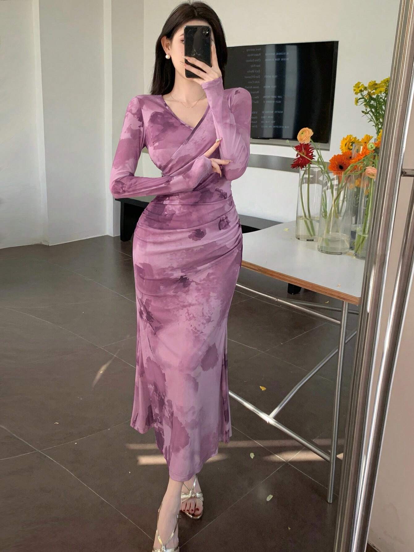  | SHEIN DAZY Women Ombre Wrap Design Long Dress | Dress | Shein | OneHub