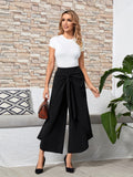  | SHEIN EMERY ROSE Tie Front Wide Leg Pants | Pants | Shein | OneHub