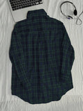 SHEIN Elamini Vintage Plaid Loose Fit Shirt For Women, Fashionable And Versatile, Autumn/Winter