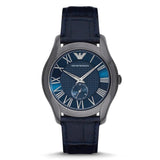  | EMPORIO ARMANI Dress Blue Leather Strap Blue Dial Quartz Watch for Men - AR1986 | Watches | Emporio Armani | OneHub