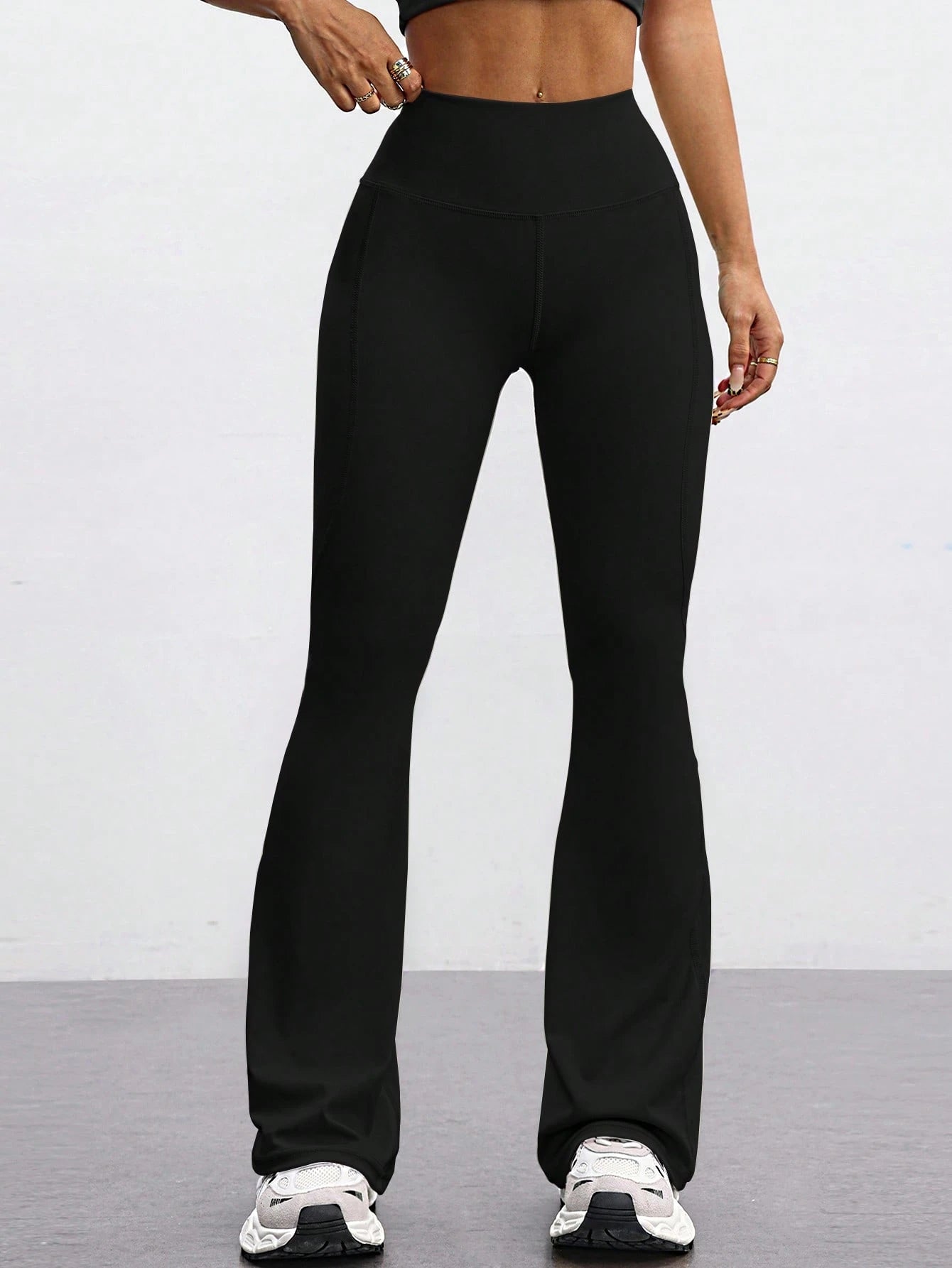  | SHEIN FWH Fashionable Casual Simple Butt-Lifting Peach Butt Fashion Elegant Streetwear Sports | Sports Leggings | Shein | OneHub