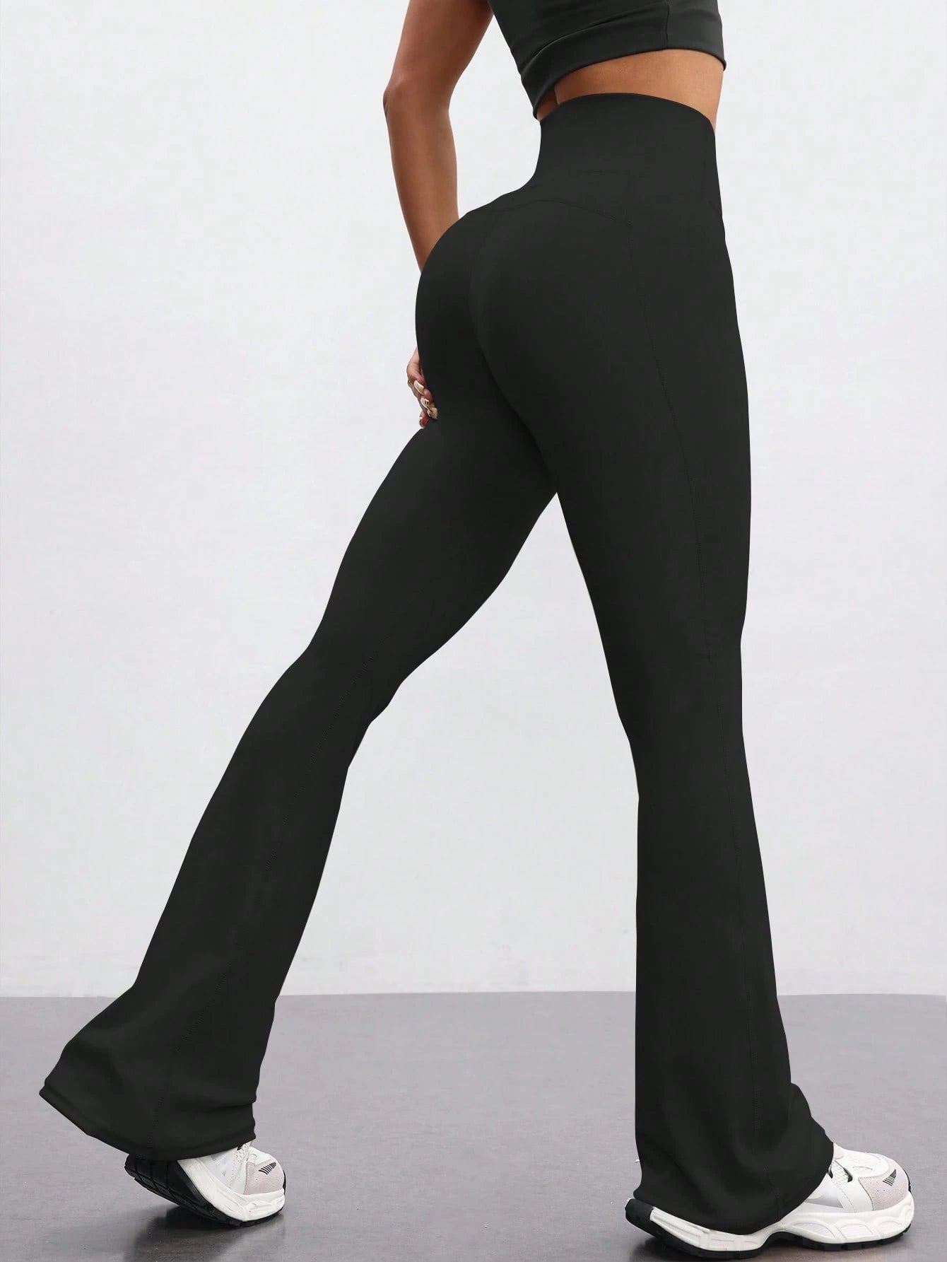  | SHEIN FWH Fashionable Casual Simple Butt-Lifting Peach Butt Fashion Elegant Streetwear Sports | Sports Leggings | Shein | OneHub