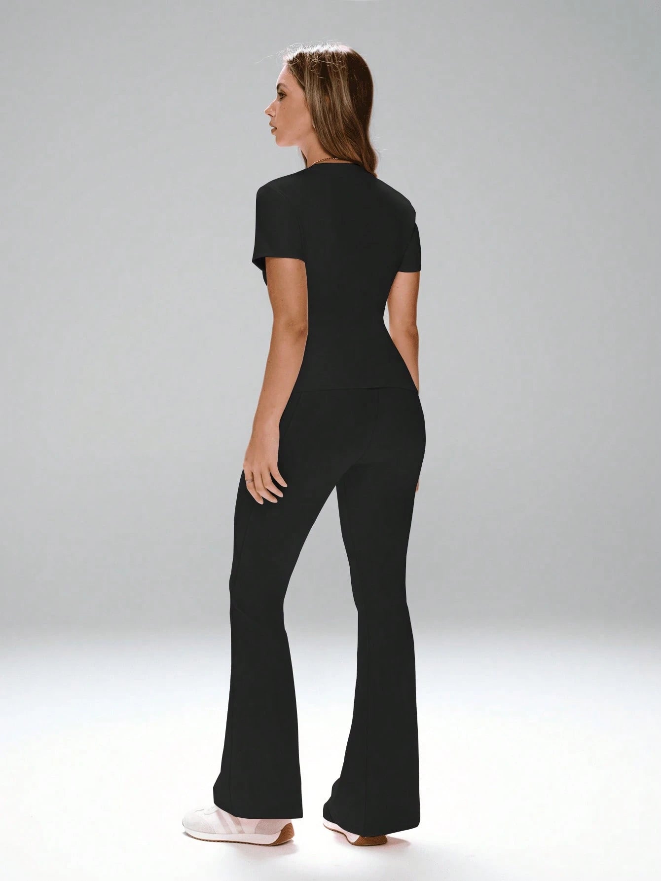 SHEIN FWH Women's All-Match 2-Piece Set: Conservative And Versatile Design