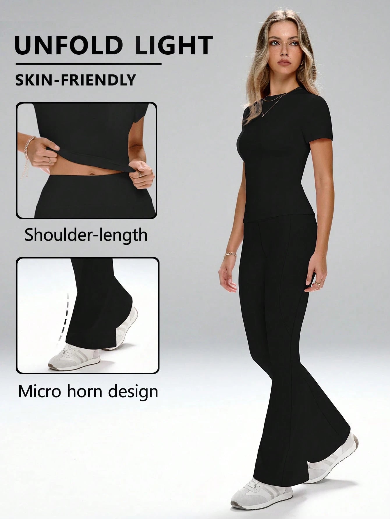 SHEIN FWH Women's All-Match 2-Piece Set: Conservative And Versatile Design