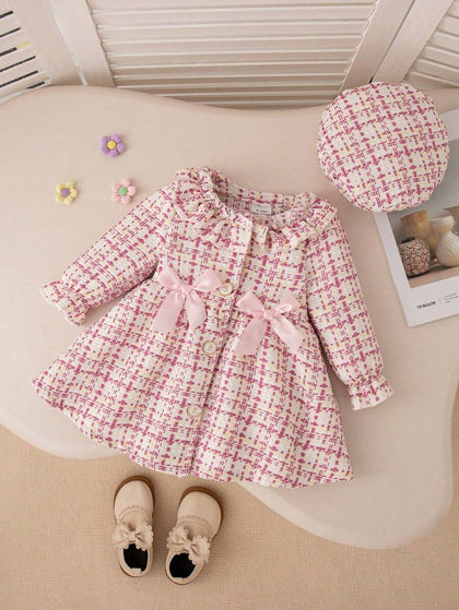what are some cute fall dresses for baby girls Baby Girl Sparkle Strawberry Tulle Dress 6-9 months / Pink main image 0