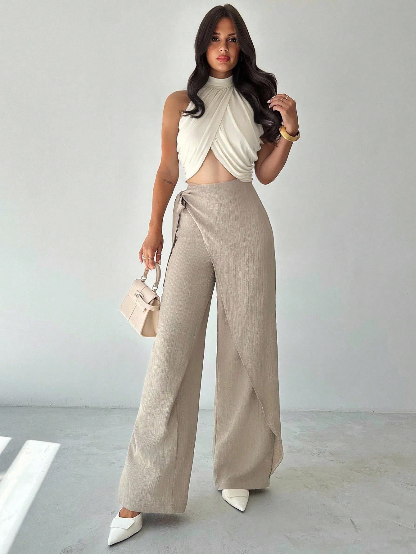  | SHEIN Firerie Women's Elegant New Daily Casual Fashion Commuting Office | Pants | Shein | OneHub