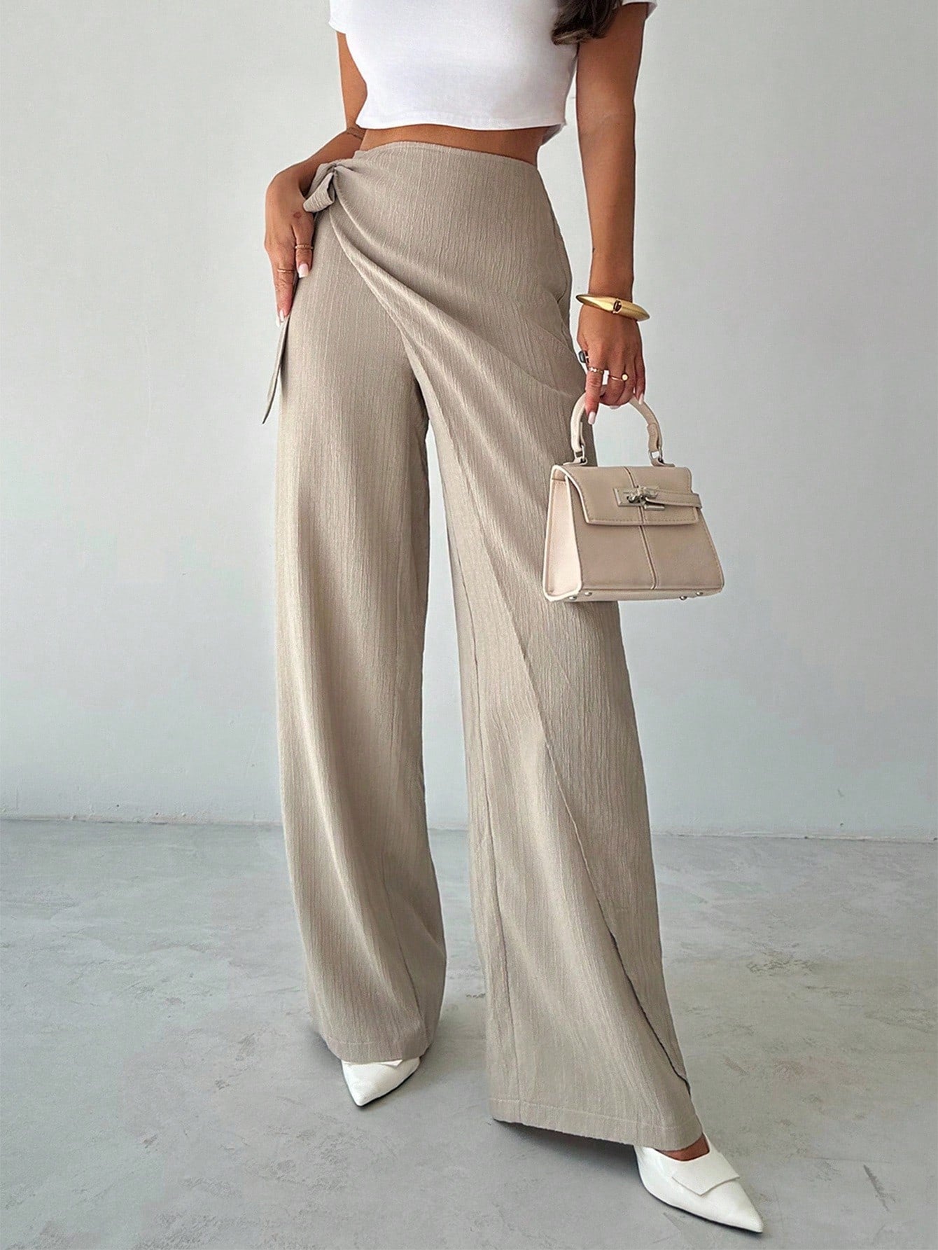  | SHEIN Firerie Women's Elegant New Daily Casual Fashion Commuting Office | Pants | Shein | OneHub